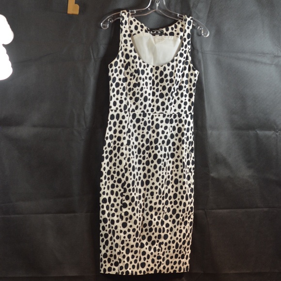 Monaco Spotted Dress SZ 4 - Picture 2 of 6